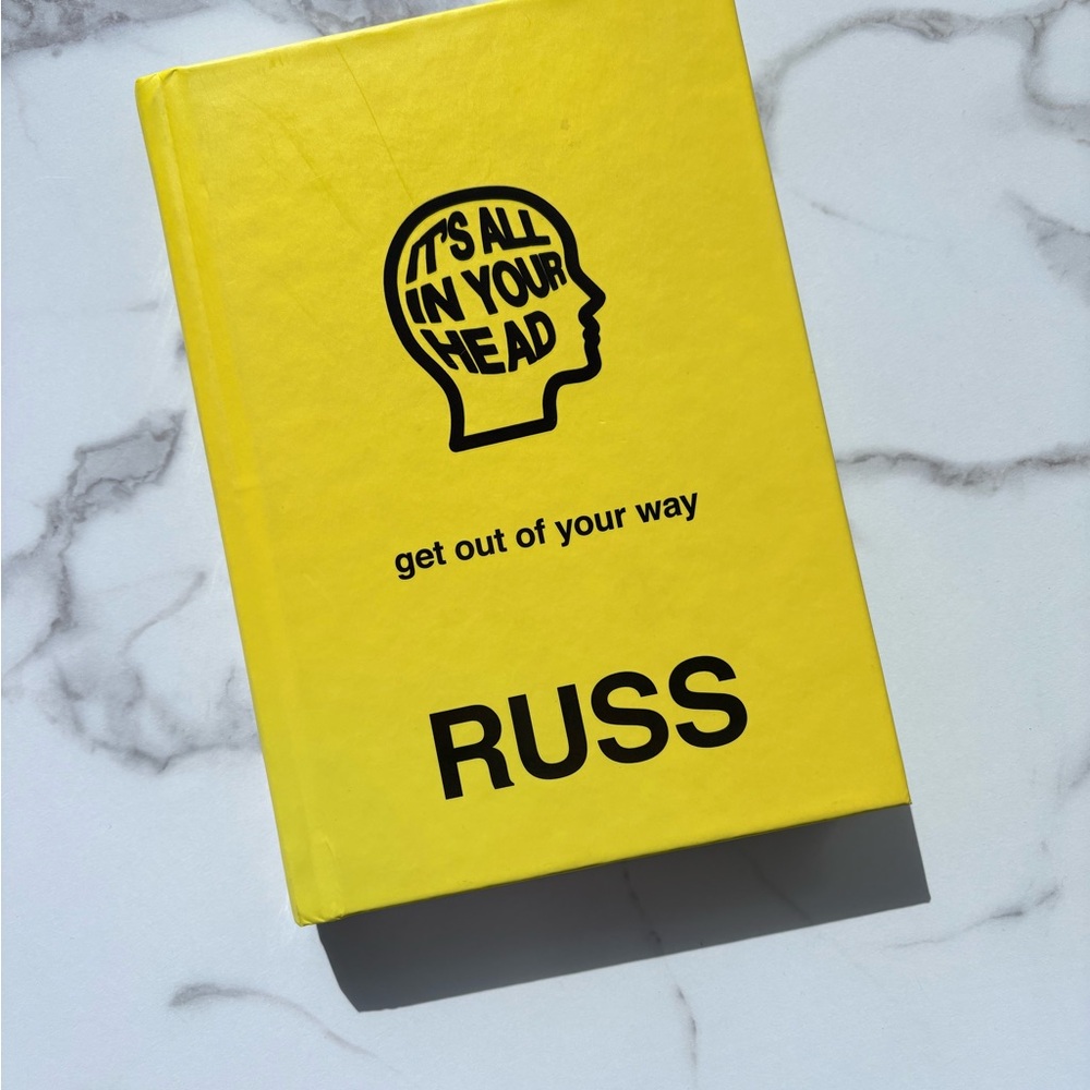 Yellow 'It's All In Your Head' Book by Russ